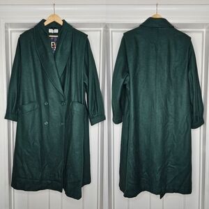 VTG 80s Bryant Park Shawl Collar Coat